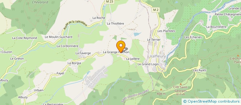 localisation de l'entreprise JV AUTO IMPACT  SAINT-CHRISTO-EN-JAREZ