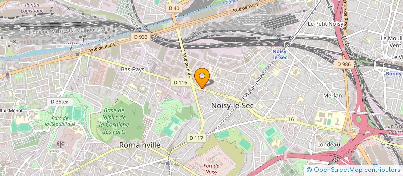 localisation de l'entreprise JV BAT à NOISY-LE-SEC