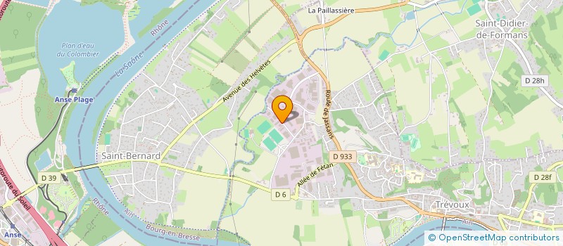 localisation de l'entreprise JV CARS  TREVOUX