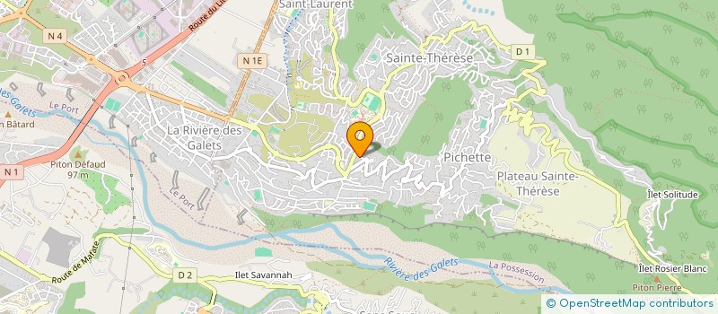 localisation de l'entreprise JV CONSULTING à LA POSSESSION