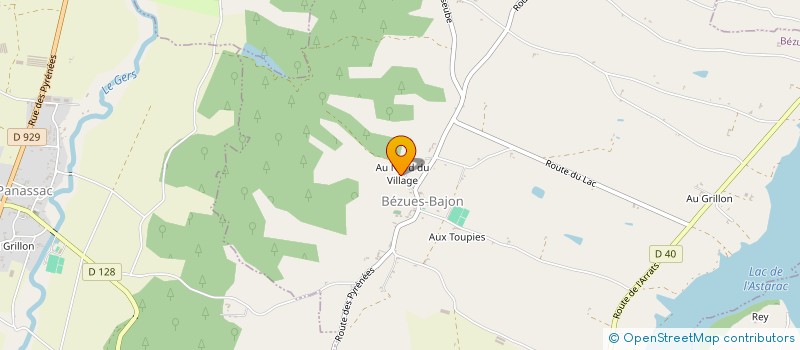 localisation de l'entreprise JV CONSULTING  BEZUES-BAJON