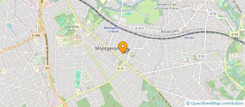localisation de l'entreprise JV DATAWORKS  MONTGERON