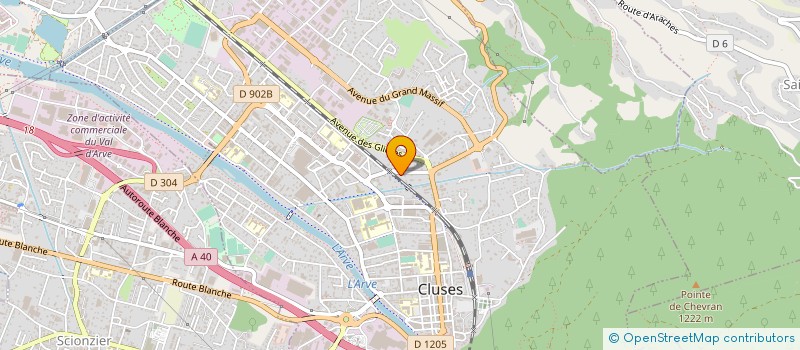 localisation de l'entreprise JV DECOLLETAGE à MAGLAND
