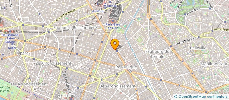 localisation de l'entreprise JV HOLDING  PARIS