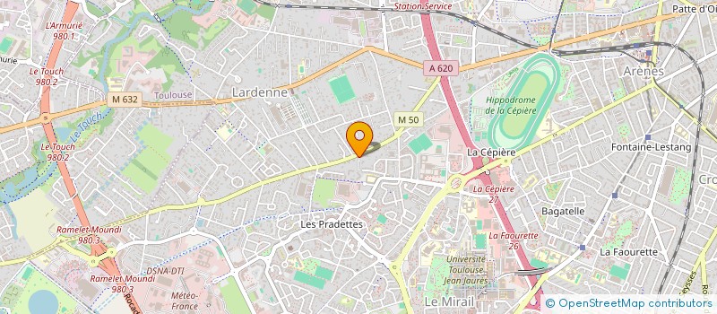 localisation de l'entreprise JV HOLDING  TOULOUSE