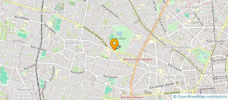 localisation de l'entreprise JV IMMO  BORDEAUX