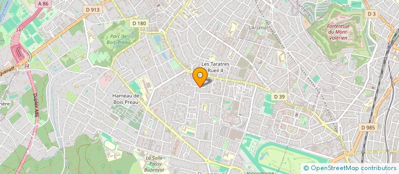localisation de l'entreprise JV INVEST à RUEIL-MALMAISON