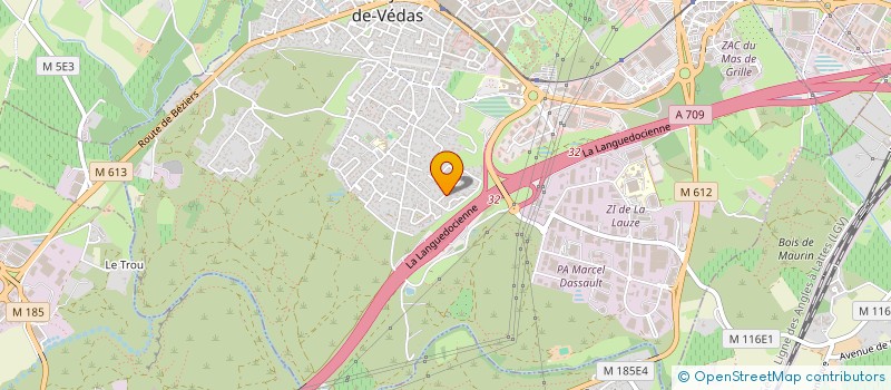 localisation de l'entreprise JV INVEST  SAINT-JEAN-DE-VEDAS