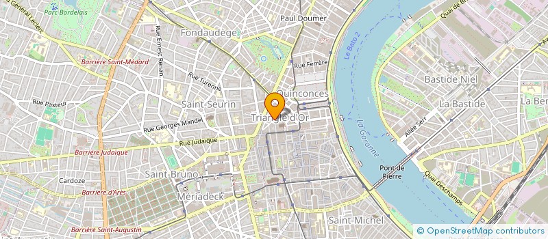 localisation de l'entreprise JV INVESTISSEMENTS IMMOBILIERS  BORDEAUX