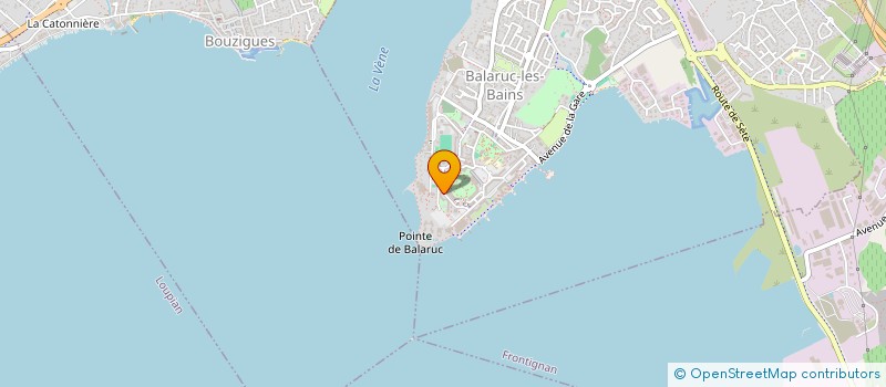 localisation de l'entreprise JV-JMP  BALARUC-LES-BAINS