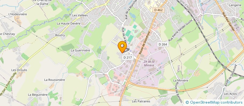 localisation de l'entreprise JV LA FRANCAISE à FLERS