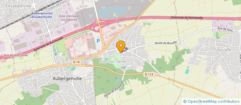 localisation de l'entreprise JV-M  FLINS-SUR-SEINE
