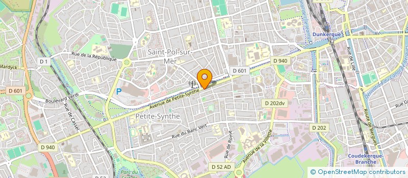 localisation de l'entreprise JV MANAGEMENT à DUNKERQUE