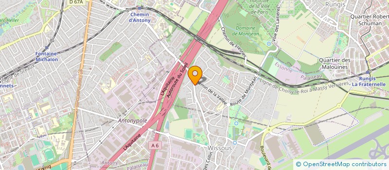 localisation de l'entreprise JV MANAGEMENT à WISSOUS