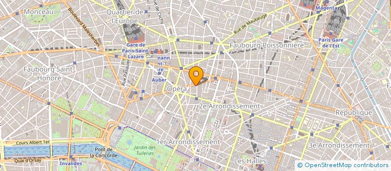 localisation de l'entreprise JV ORGANISATION PARIS à PARIS