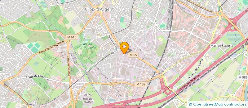 localisation de l'entreprise JV RACING à MONTPELLIER