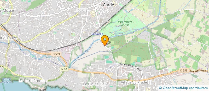 localisation de l'entreprise JV RENOV  LA GARDE