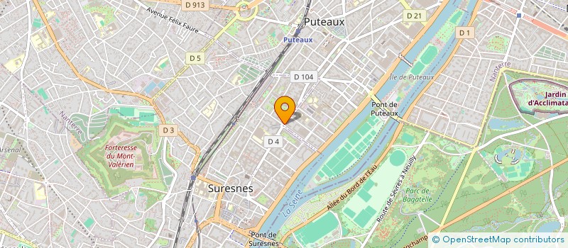 localisation de l'entreprise JV RETAIL à SURESNES