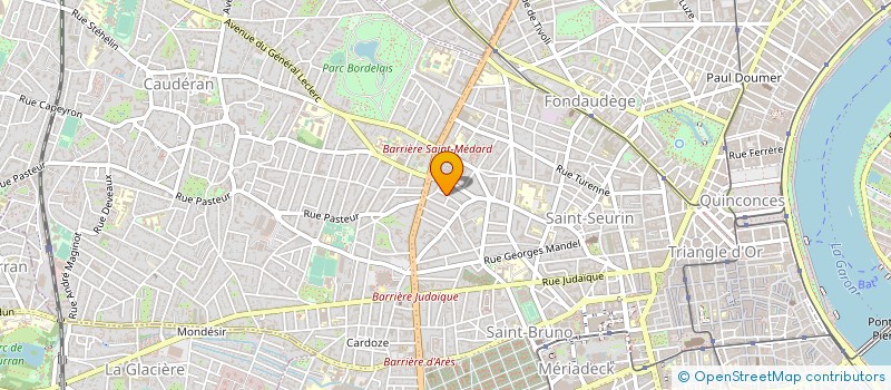 localisation de l'entreprise JV SOLUTIONS à BORDEAUX