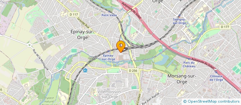 localisation de l'entreprise JV7 à EPINAY-SUR-ORGE
