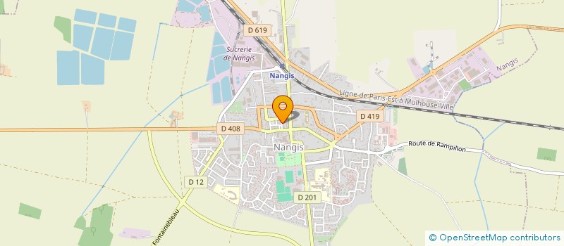 localisation de l'entreprise JV77 à NANGIS