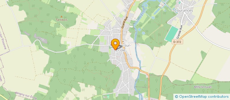 localisation de l'entreprise JVA-GRAPHICREA à MOIGNY-SUR-ECOLE