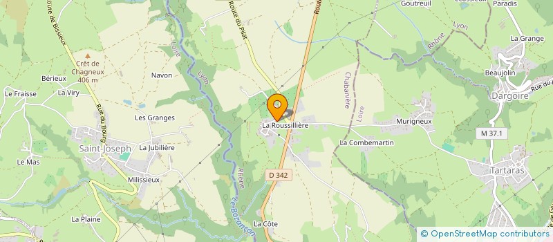 localisation de l'entreprise JVAC  CHABANIERE