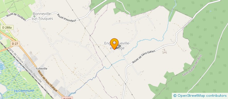 localisation de l'entreprise JVAG  ENGLESQUEVILLE-EN-AUGE