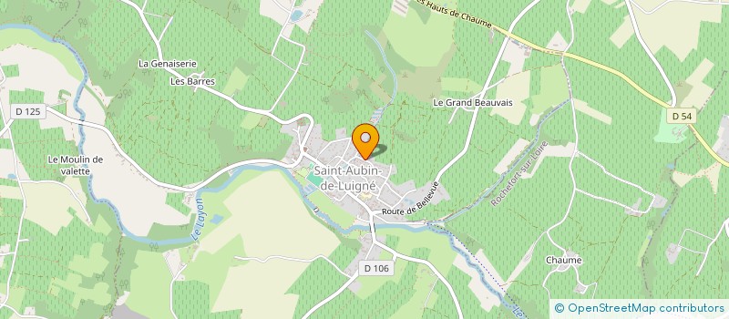 localisation de l'entreprise JVB IMMO  VAL-DU-LAYON