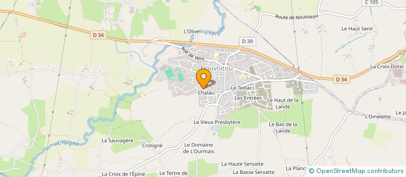 localisation de l'entreprise JVBCV  NOUVOITOU