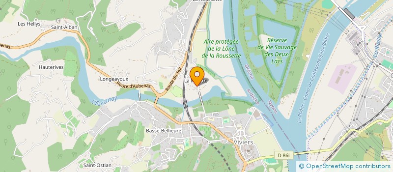 localisation de l'entreprise JVC  VIVIERS