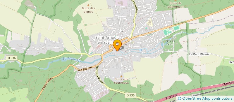 localisation de l'entreprise JVC CONSTRUCTION  SAINT-ARNOULT-EN-YVELINES