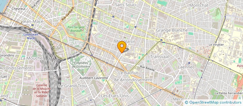 localisation de l'entreprise JVC DEVELOPPEMENT à LYON