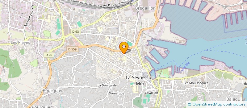 localisation de l'entreprise JVC IMMOBILIER à LA SEYNE-SUR-MER