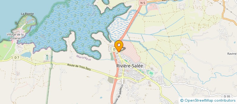 localisation de l'entreprise JVC TRANSPORTS SAS à RIVIERE SALEE