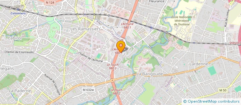 localisation de l'entreprise JVCEO HOLDING à COLOMIERS