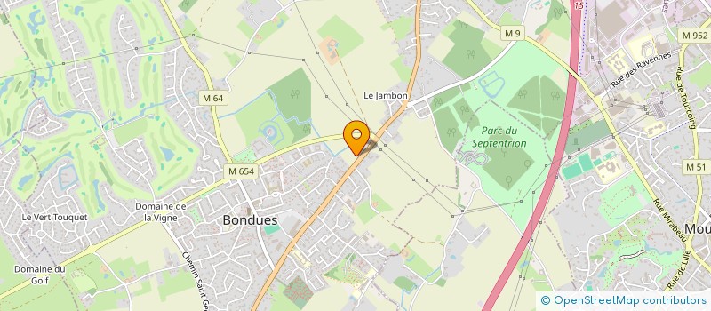 localisation de l'entreprise JVCG à BONDUES