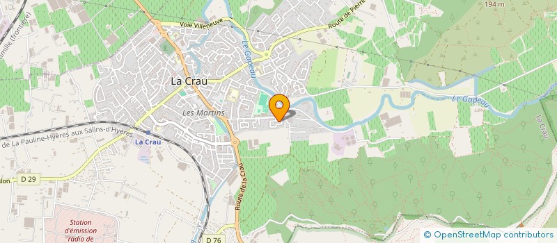localisation de l'entreprise JVCONCEPT à LA SEYNE-SUR-MER