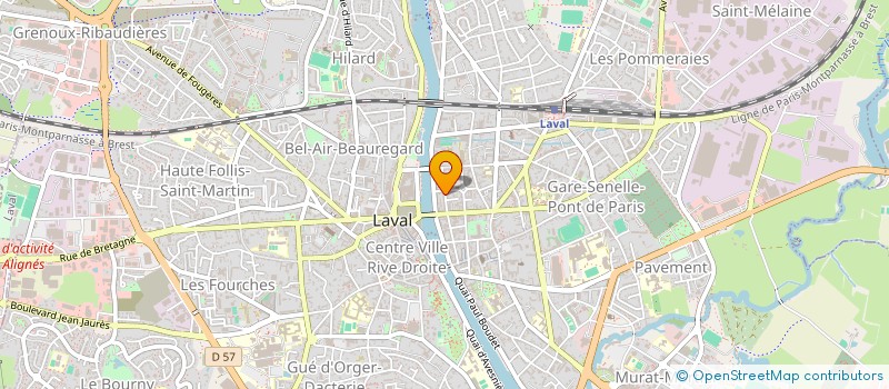 localisation de l'entreprise JVCP  BONCHAMP-LES-LAVAL