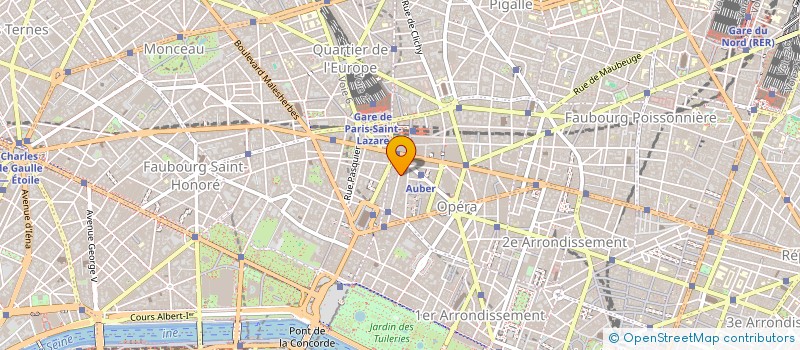 localisation de l'entreprise JVD  PARIS