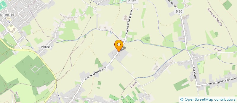 localisation de l'entreprise JVD INVEST  MONCHEAUX