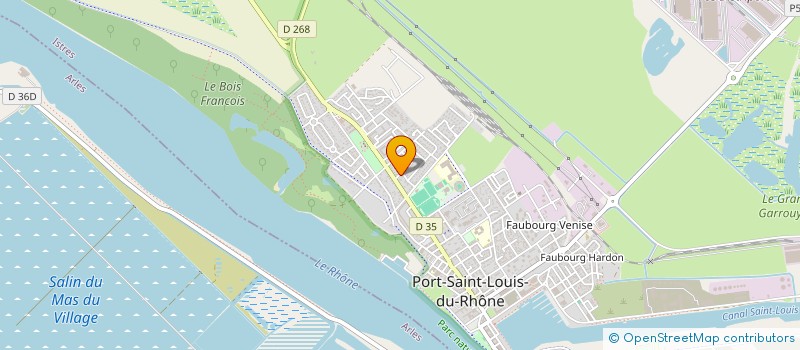 localisation de l'entreprise JVD PLOMBERIE à PORT-SAINT-LOUIS-DU-RHONE