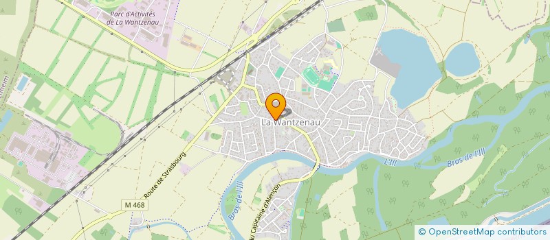 localisation de l'entreprise JVDM  LA WANTZENAU