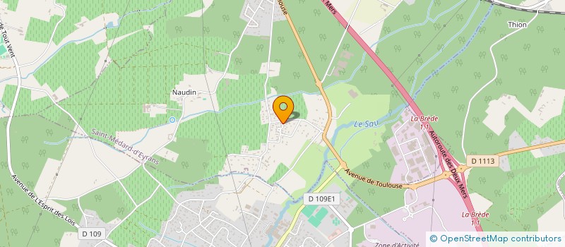 localisation de l'entreprise JVDO  SAINT-MEDARD-D'EYRANS