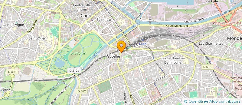 localisation de l'entreprise JVE à CAEN