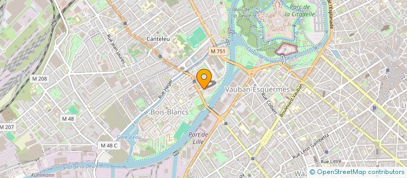localisation de l'entreprise JVE CONSULT à LILLE