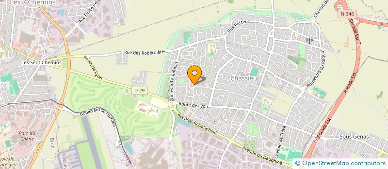 localisation de l'entreprise JVE INVEST  BRIGNAIS