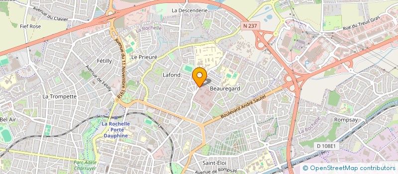 localisation de l'entreprise JVE - JULIEN VERSICHEL EXPERTISE SARL  LA ROCHELLE