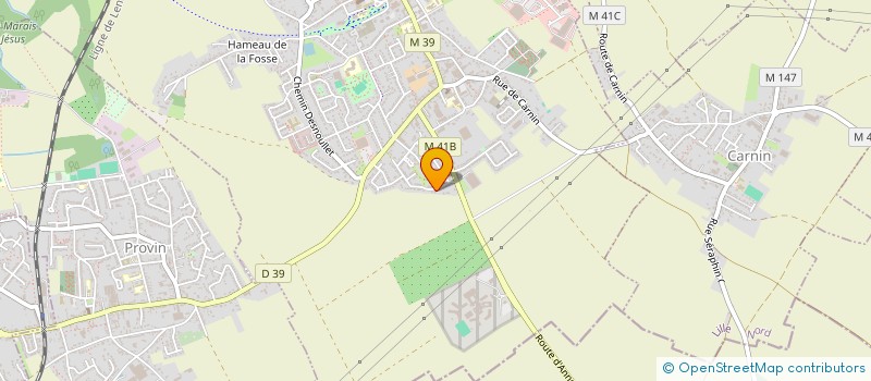 localisation de l'entreprise JVELEC  ANNULLIN