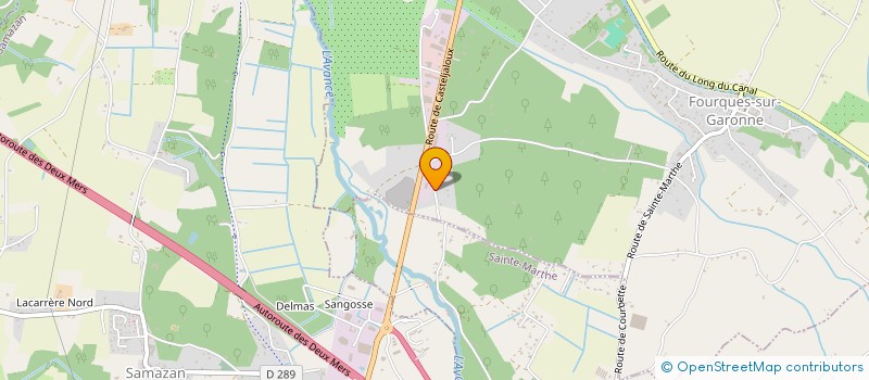 localisation de l'entreprise JVELEC  FOURQUES-SUR-GARONNE